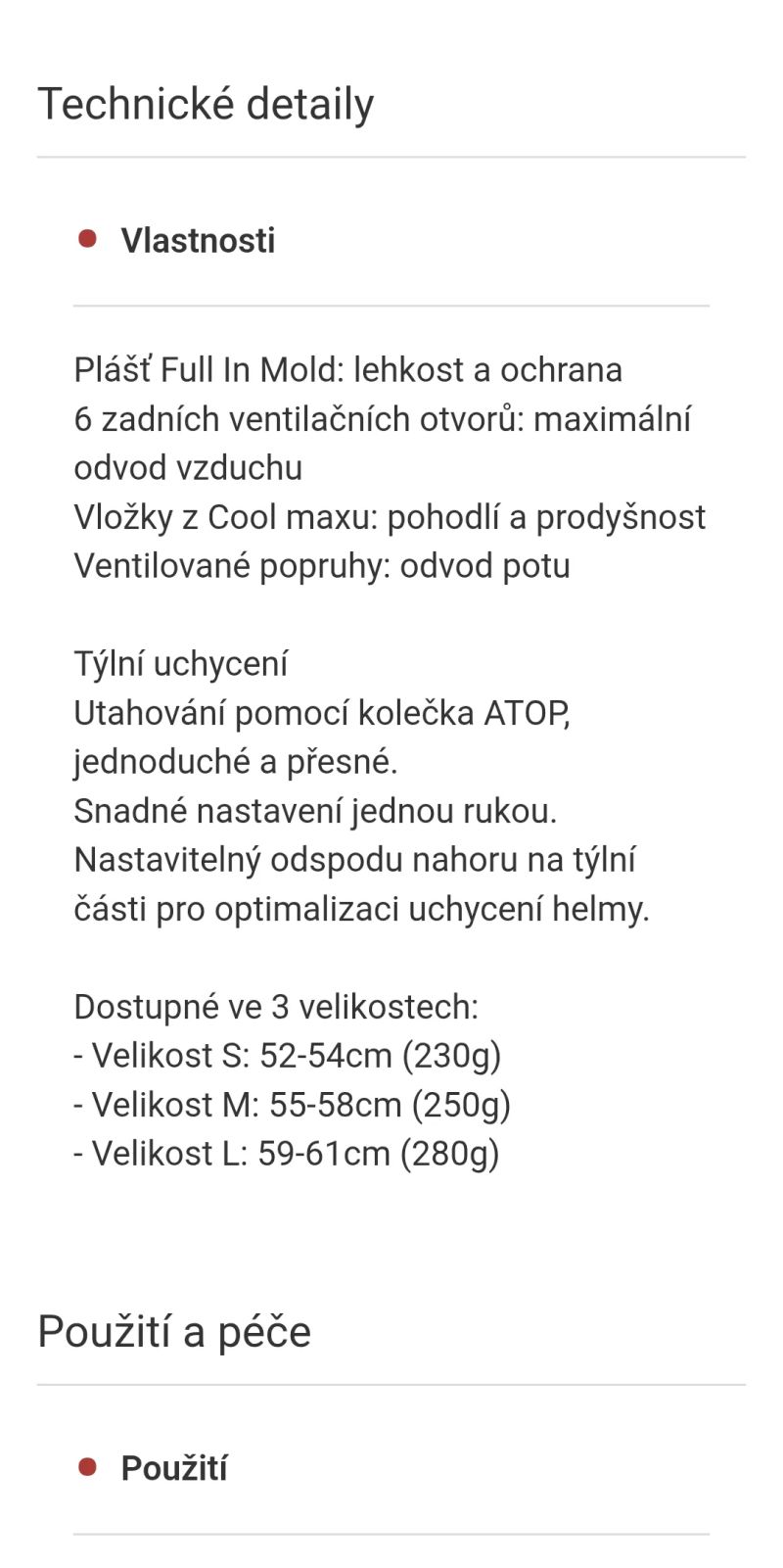 Helma perf Ekoi AR 14, vel.M