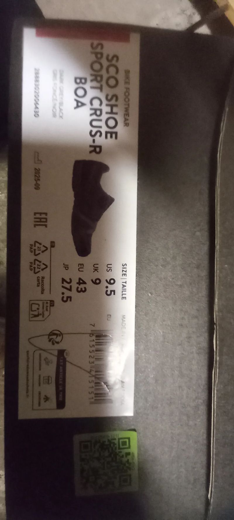 Scott sport crus-r boa vel.43