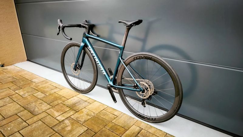 Specialized Tarmac SL8 Expert Rival eTAP AXS 2x12 Roval C38 Power Meter Quarq vel. 52