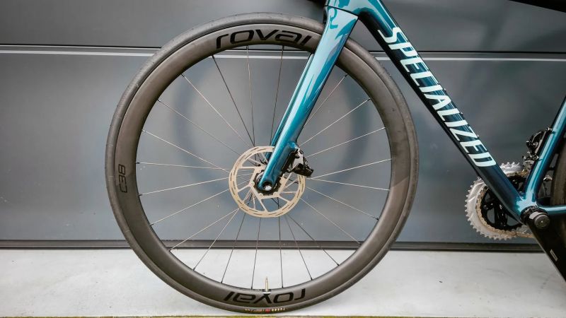 Specialized Tarmac SL8 Expert Rival eTAP AXS 2x12 Roval C38 Power Meter Quarq vel. 52