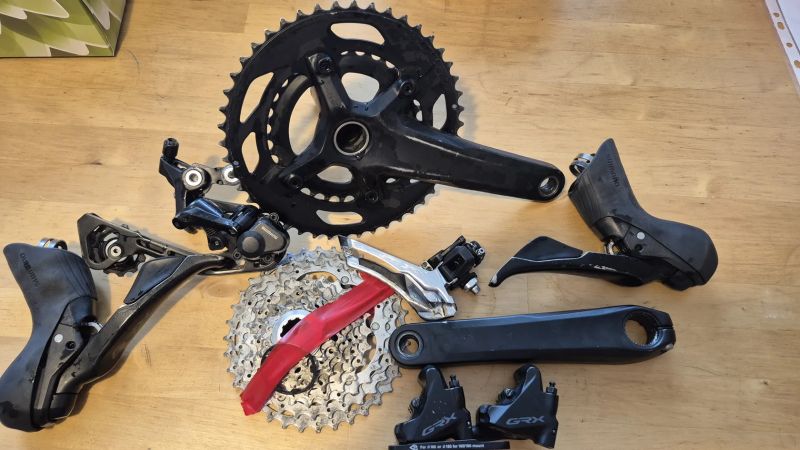 Gravel sada Shimano GRX 2×10