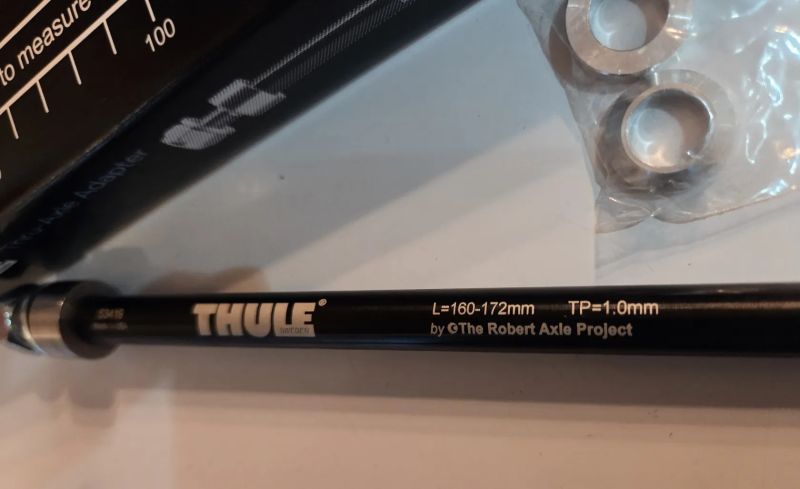 Thule pevná osa M12x1.0/172mm + rychloupínák