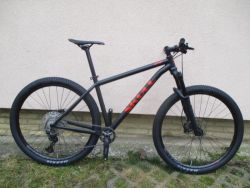 Nové lehké 29" kolo RB CR 19", vidlice Manitou Machete air, Shimano Deore 1x11, BOOST pevné osy