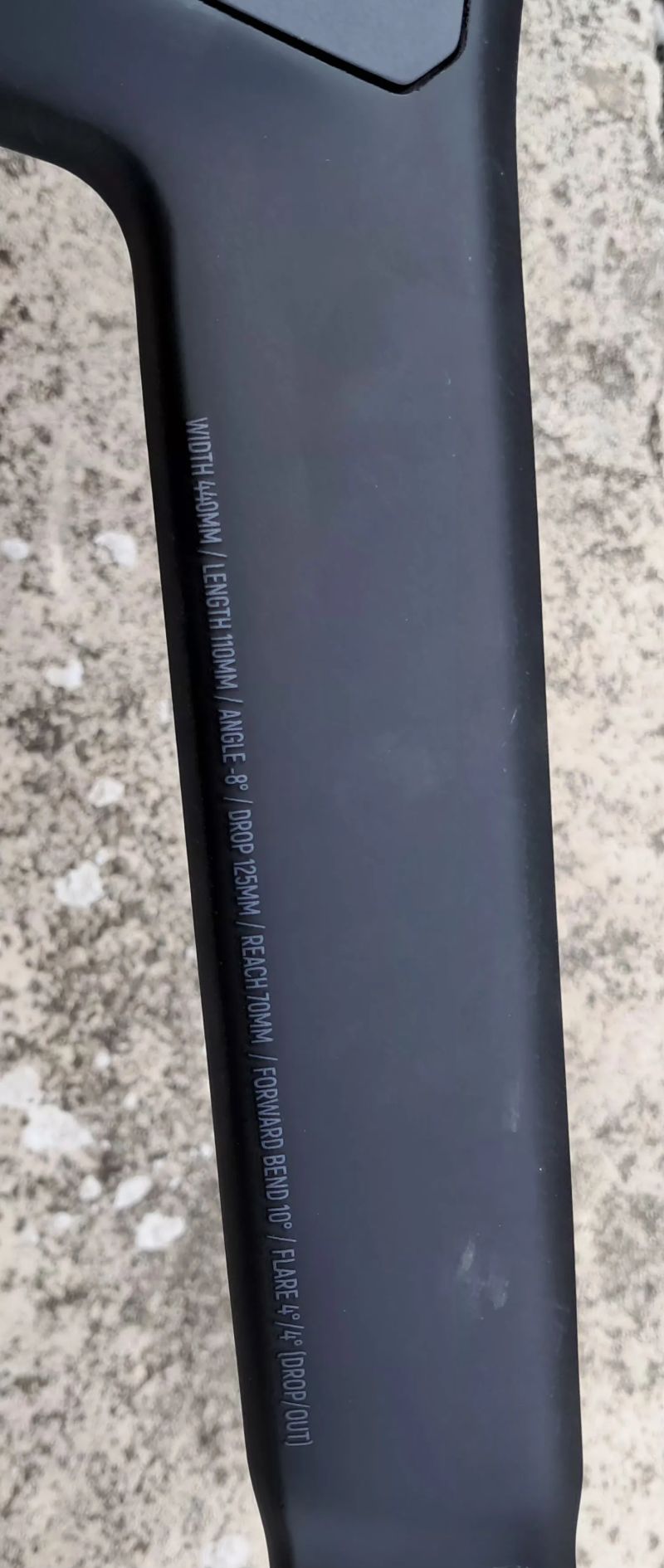 Karbonové combo řidítka ONE