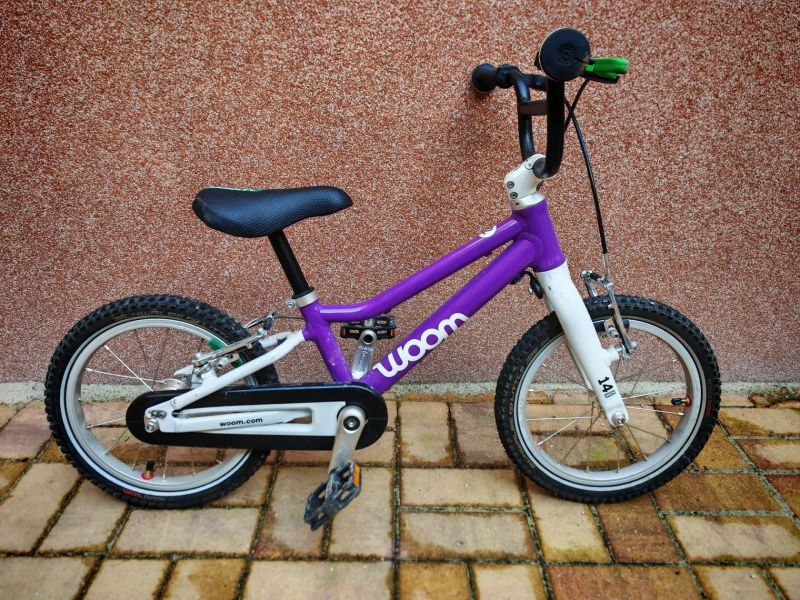 Woom 2 - Fialová, v záruce