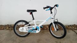 DĚTSKÉ 16" KOLO 4-6 LET 100 INUIT BTWIN