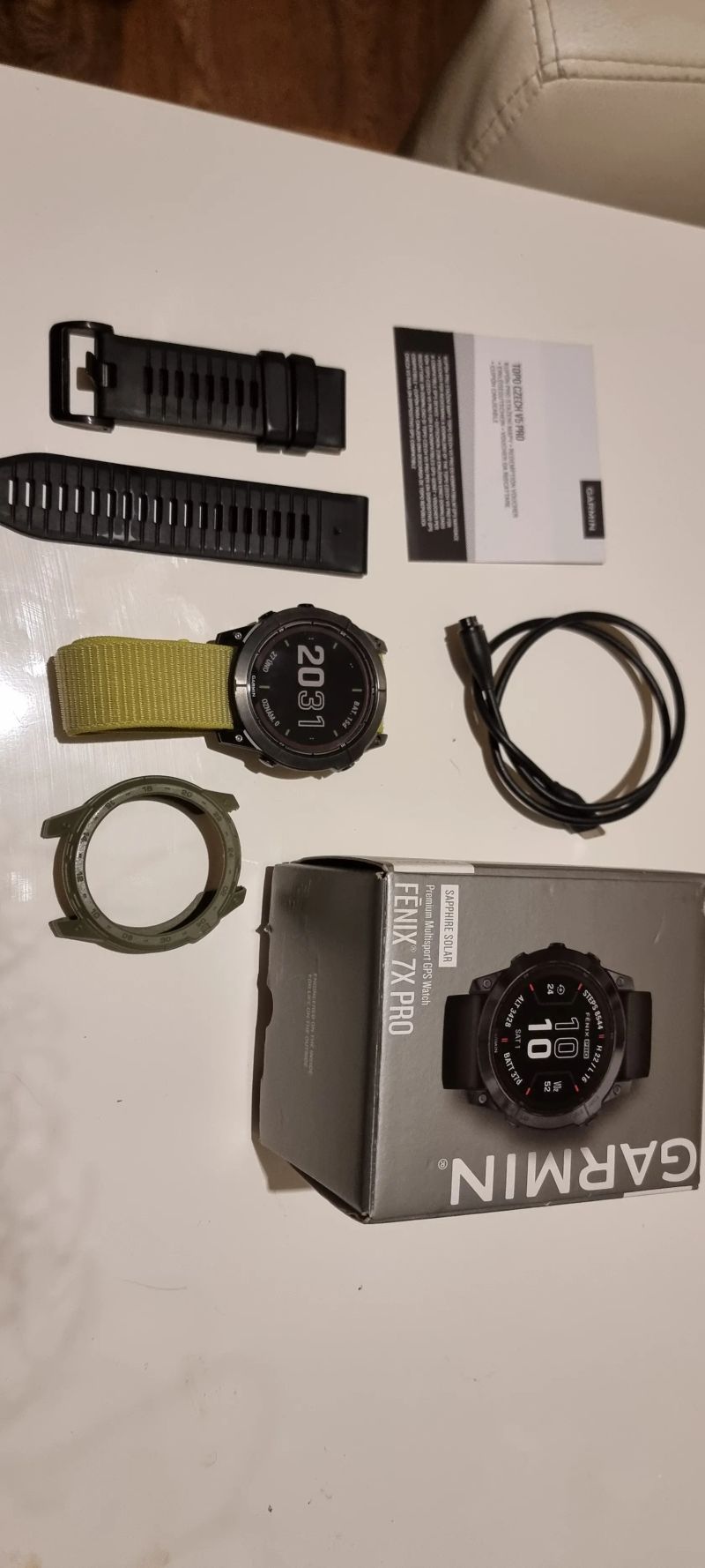 Garmin Fénix 7X PRO Sapphire Solar 