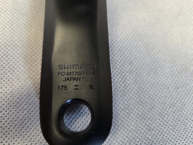 Kliky Shimano FC-M770/771 175 mm pro pohon 3x9 nebo 3x10. Nové, nepoužité !!