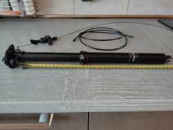 Teleskopická sedlovka KS+sedlo wtb wolt+Gripy SQ lab 711 +pedály exustar