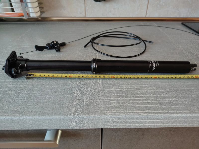 Teleskopická sedlovka KS+sedlo wtb wolt+Gripy SQ lab 711 +pedály exustar