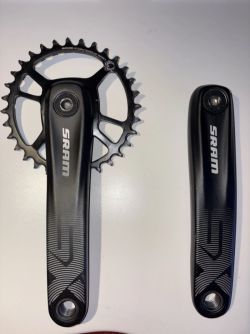 Kliky SRAM SX Eagle, Powerspline, 175mm, Převodník 32T