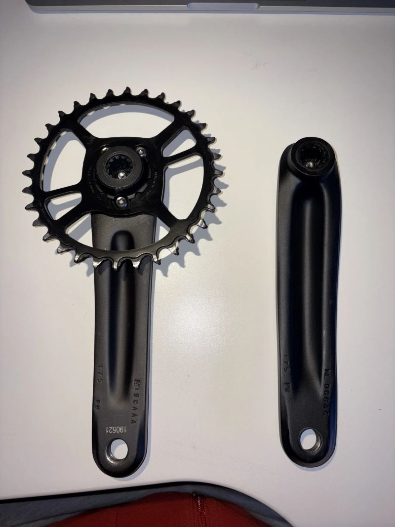 Kliky SRAM SX Eagle, Powerspline, 175mm, Převodník 32T