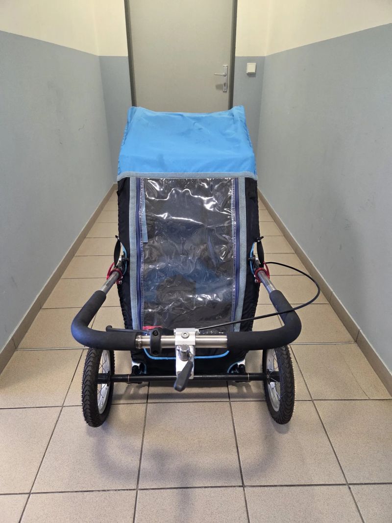 prodám dětský vozík za kolo KOLOFOGO s tlumičem ROCKSHOX