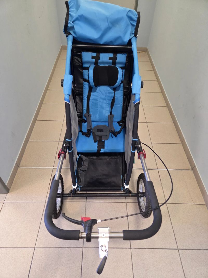 prodám dětský vozík za kolo KOLOFOGO s tlumičem ROCKSHOX