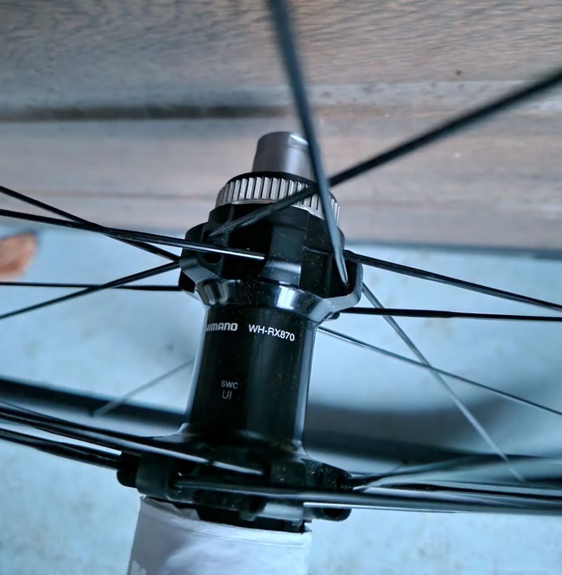 Nové karbonové gravel zapletené kolo Shimano GRX WH-RX870 zadní 