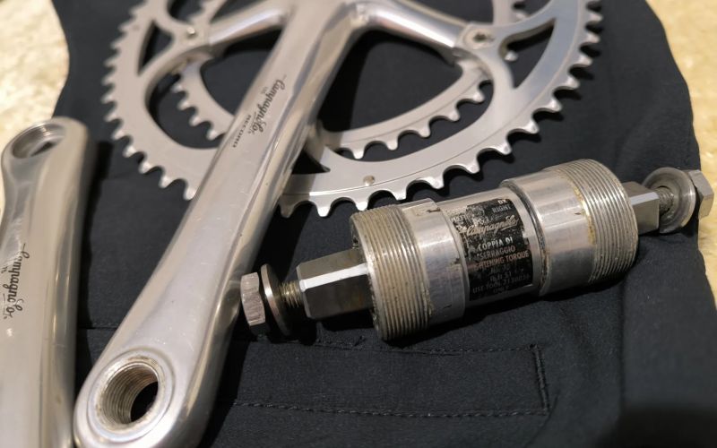 Campagnolo Record kliky s osou 