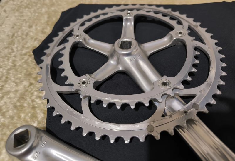 Campagnolo Record kliky s osou 