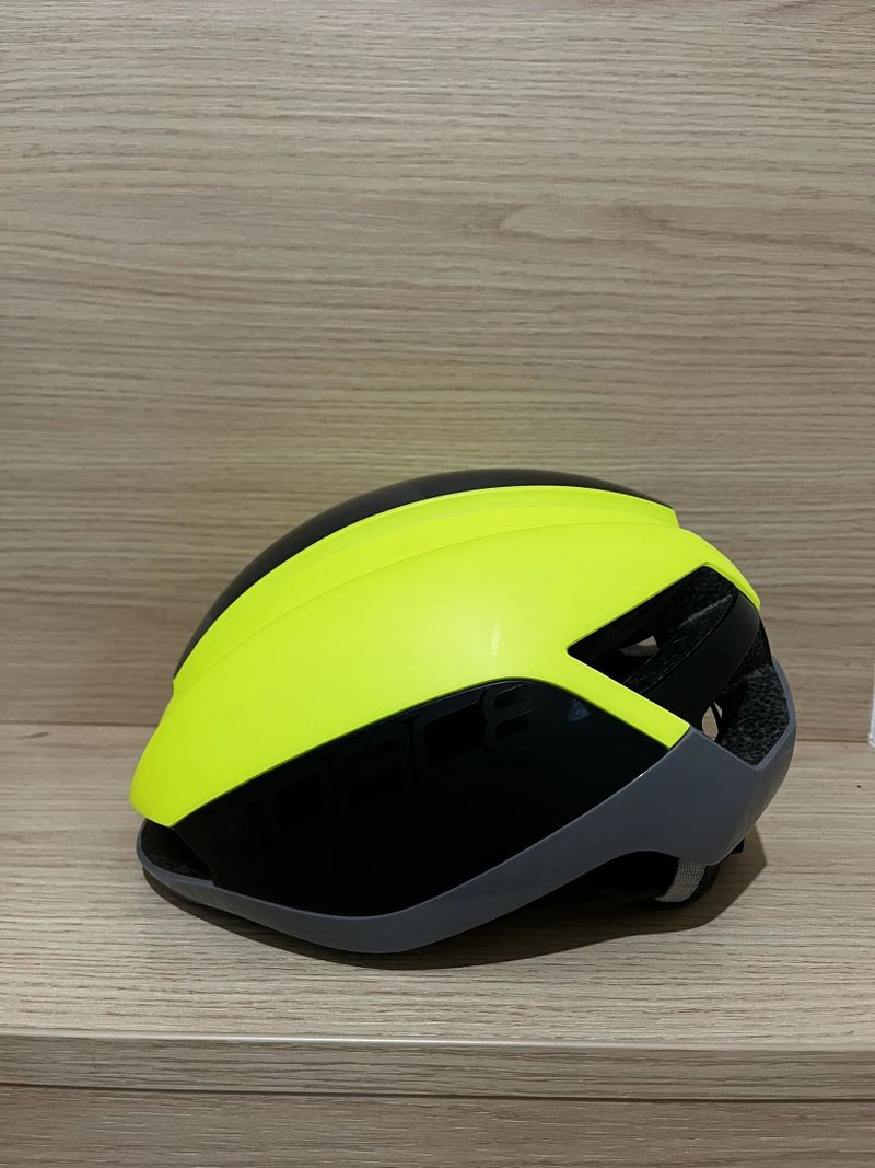 Prodám přilbu FORCE ORCA, fluo mat-šedá