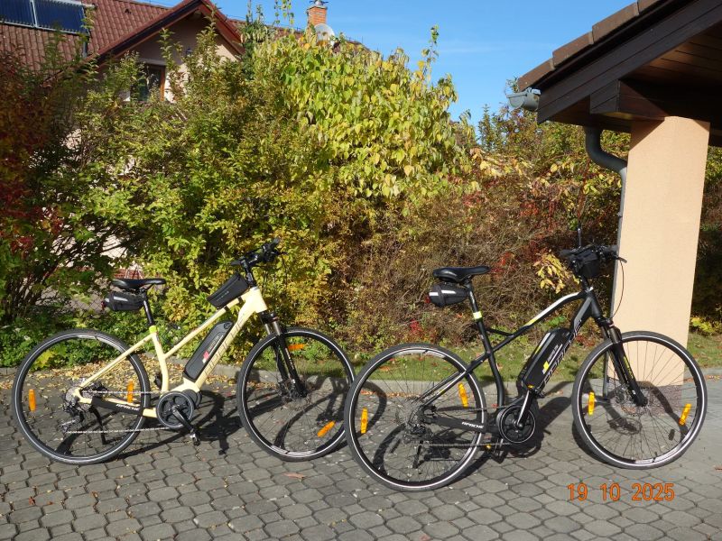 Prodám prémiová crossová e-kola APACHE Matto MX (21") a Matto MX Lady (18").