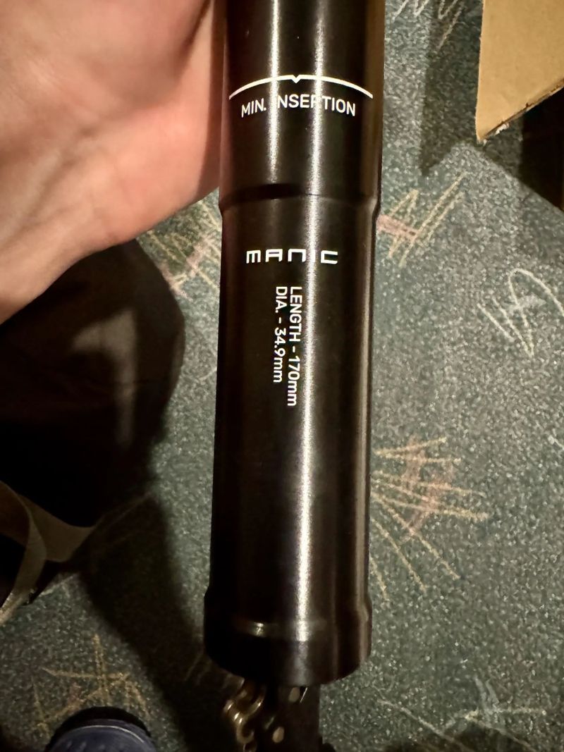 Specialized X-Fusion Manic Dropper, priemer 34.9mm, zdvih 170mm