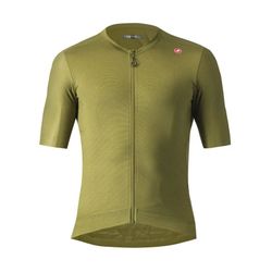 CASTELLI - dres Espresso zelená XXL