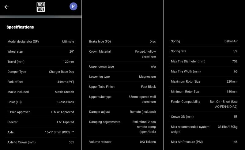 Rock Shox SID Ultimate 