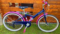 Dětské dívčí kolo 24" Btwin Original 500 jako NOVÉ nevyužité.
