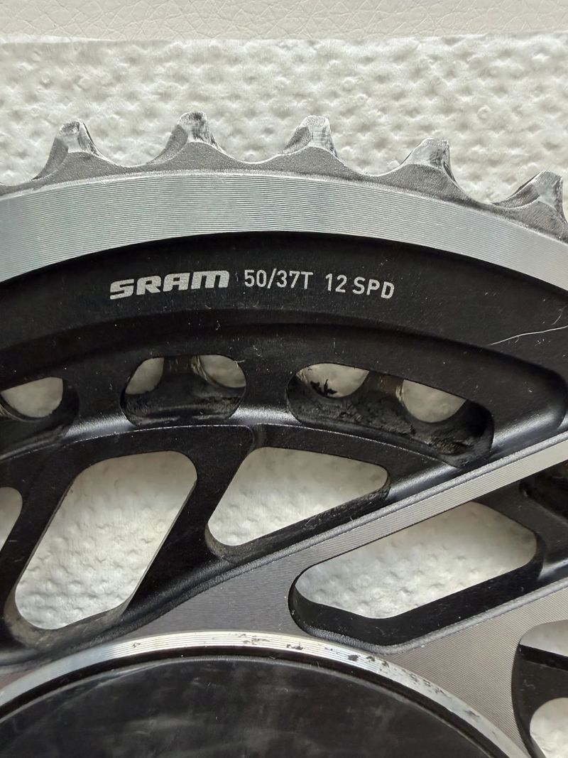 SRAM Red D1 Quarq Road Powermeter DUB 50/37 - 107 - 12s - lehce zánovní
