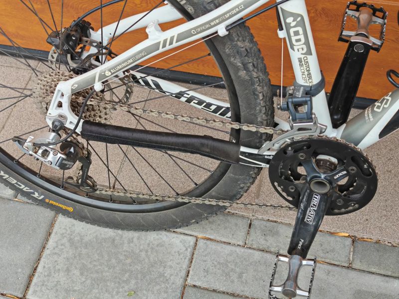 Dětské HT 26" - stavba na rámu Spyder