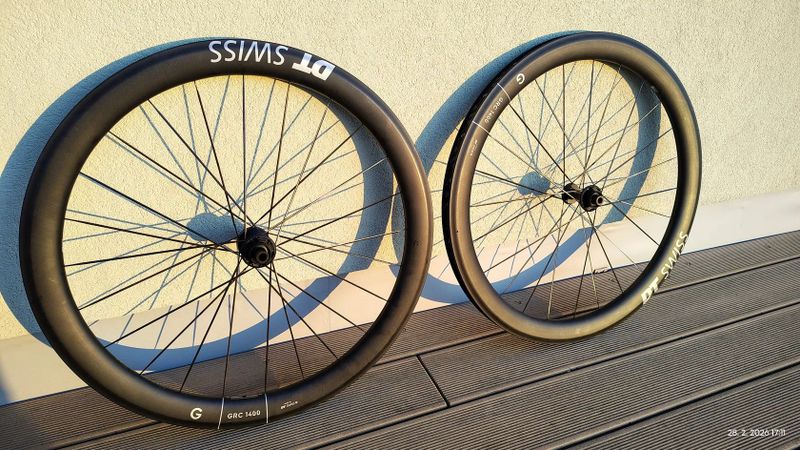 DT Swiss GRC 1400 Dicut 50 mm nová gravel kola