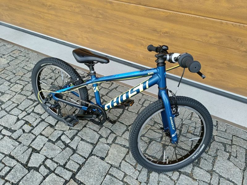 GHOST Kato 24" night blue/neon, převod 1x8