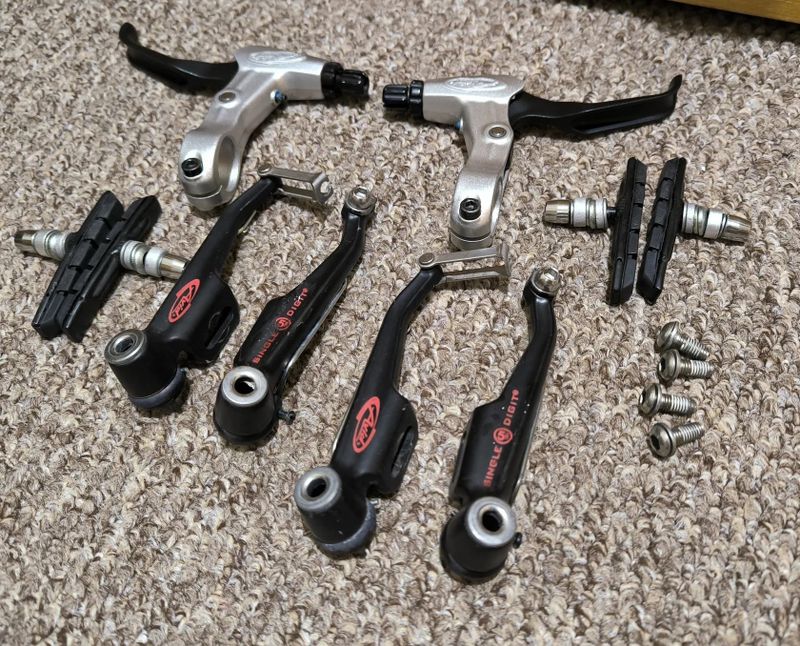 Avid SD5 brzdy a páky FR5