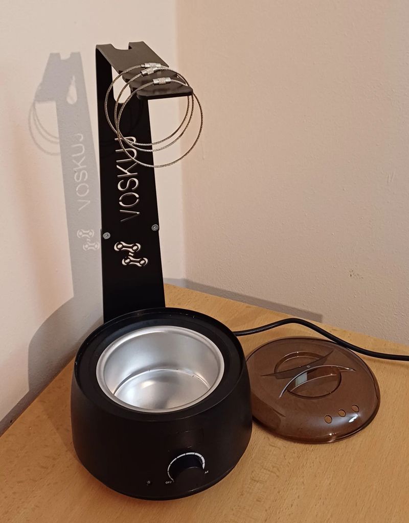 Digitální stanice pro voskování řetězů