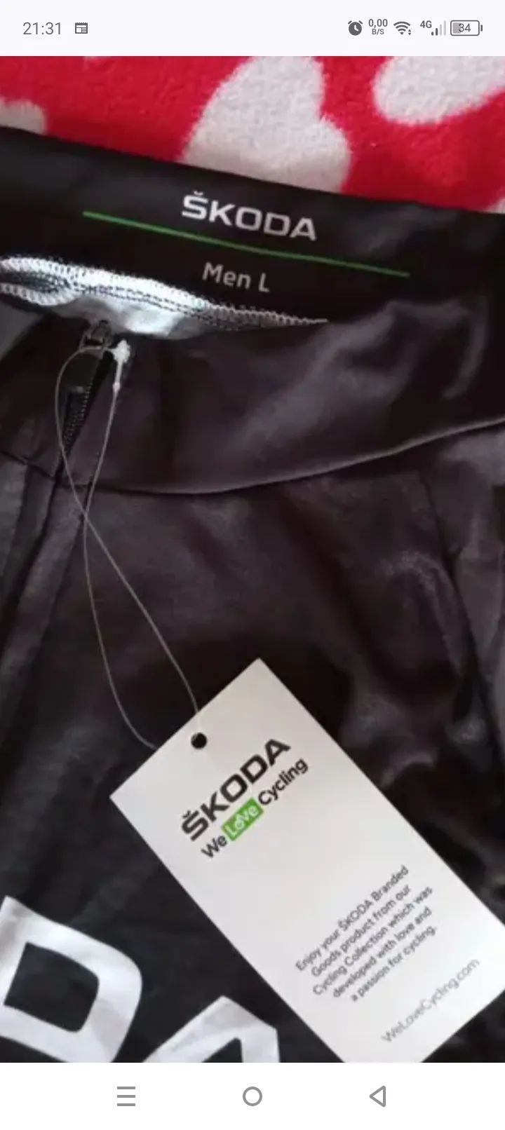 Cyklo dres Cycology,Škoda,Sweep