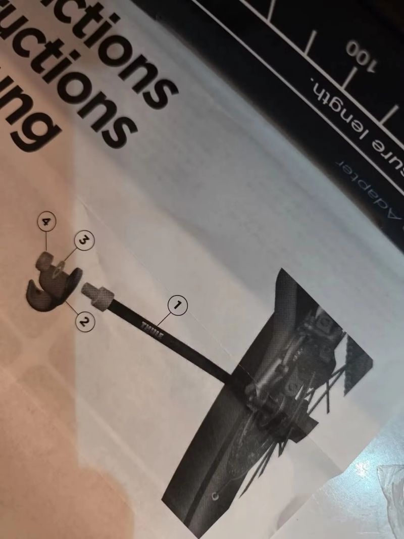 Thule pevná osa M12x1.0/172mm