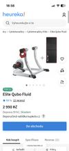 Trenažér Elite Qubo Fluid + bluetooth snímač Mizuro B+