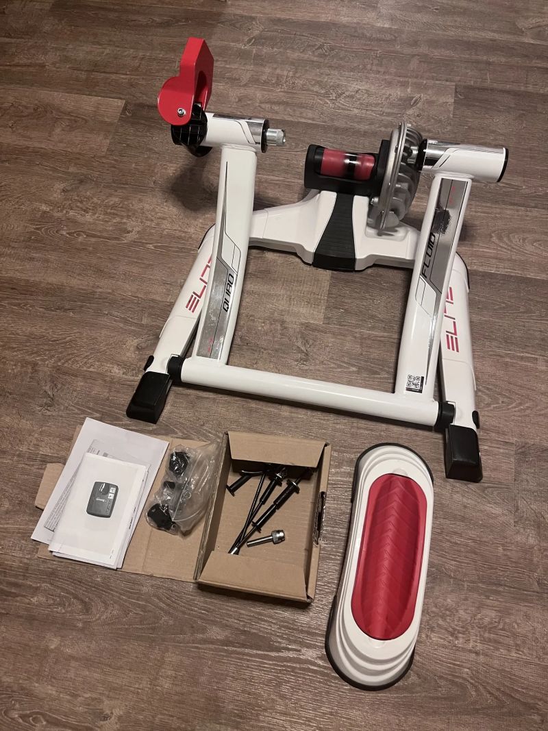 Trenažér Elite Qubo Fluid + bluetooth snímač Mizuro B+