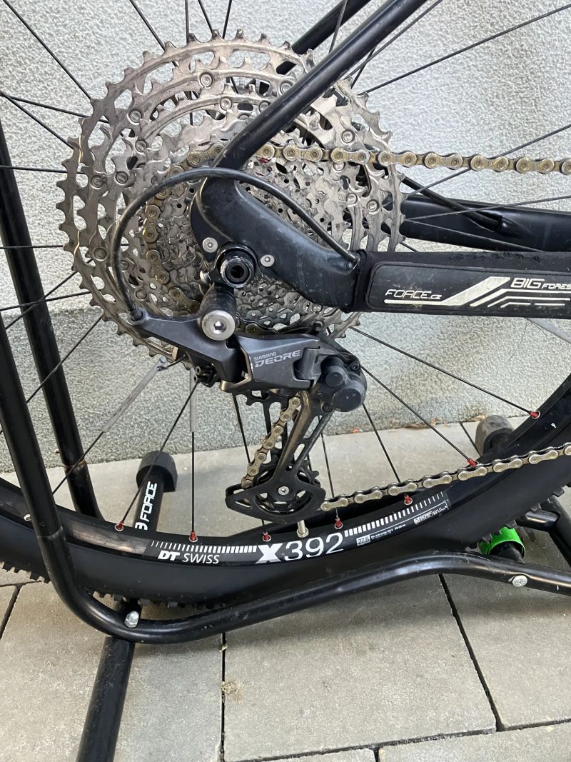 Juniorské karbonové kolo s teleskopkou