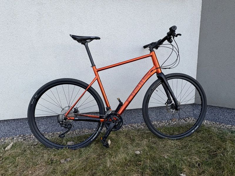 Pells Pells Raw 2 - Flat bar (unikatní set 2 v 1 - rovná řidítka a berany)