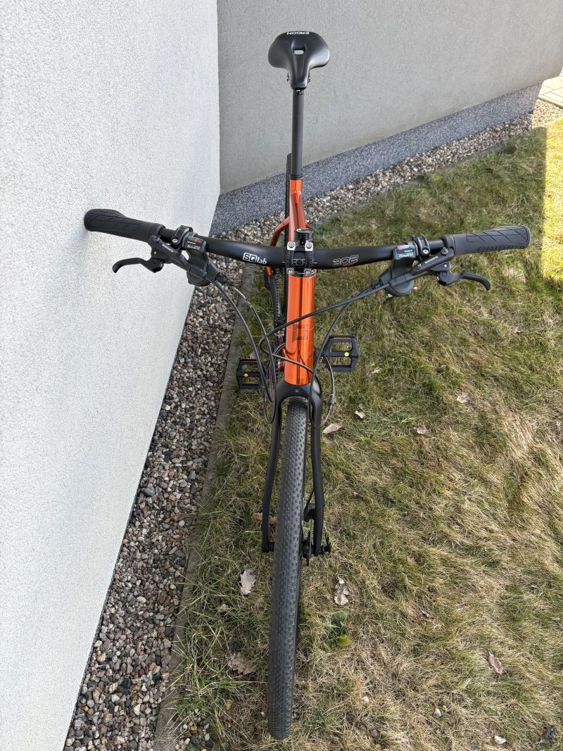 Pells Pells Raw 2 - Flat bar (unikatní set 2 v 1 - rovná řidítka a berany)