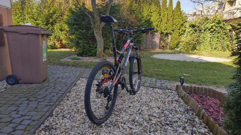 Celoodpružené kolo Rockrider ST 520S XL