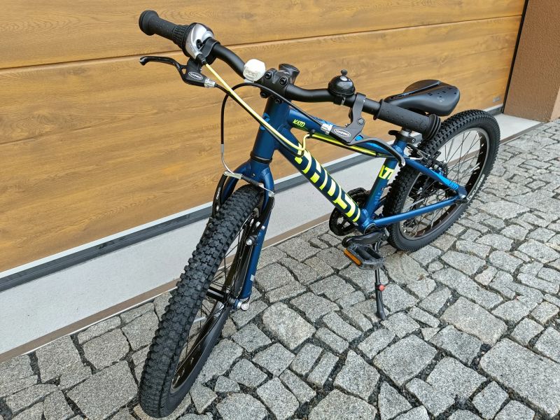 GHOST Kato 20" night blue/neon, převod 1x8