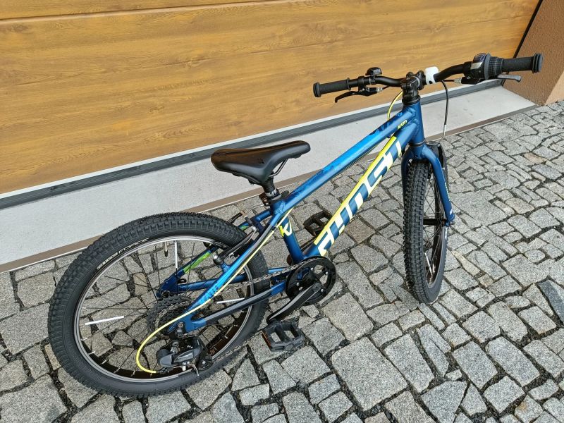 GHOST Kato 20" night blue/neon, převod 1x8