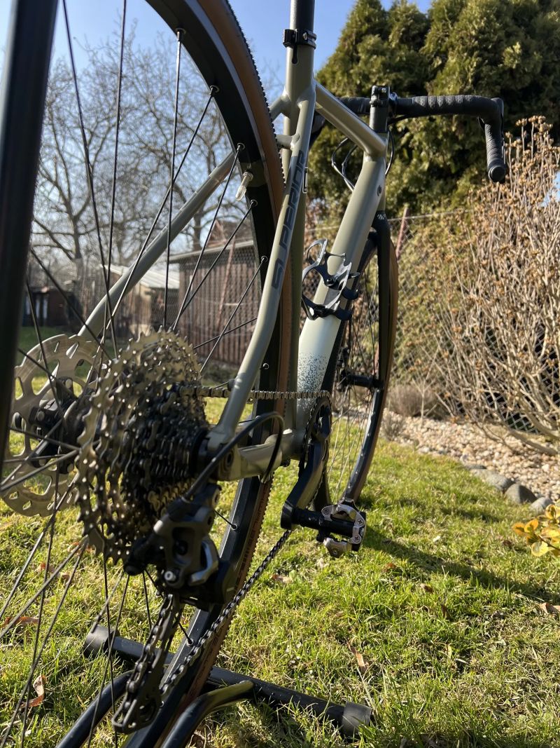 Superior X-road Elite GR gravel bike - matte sand grey