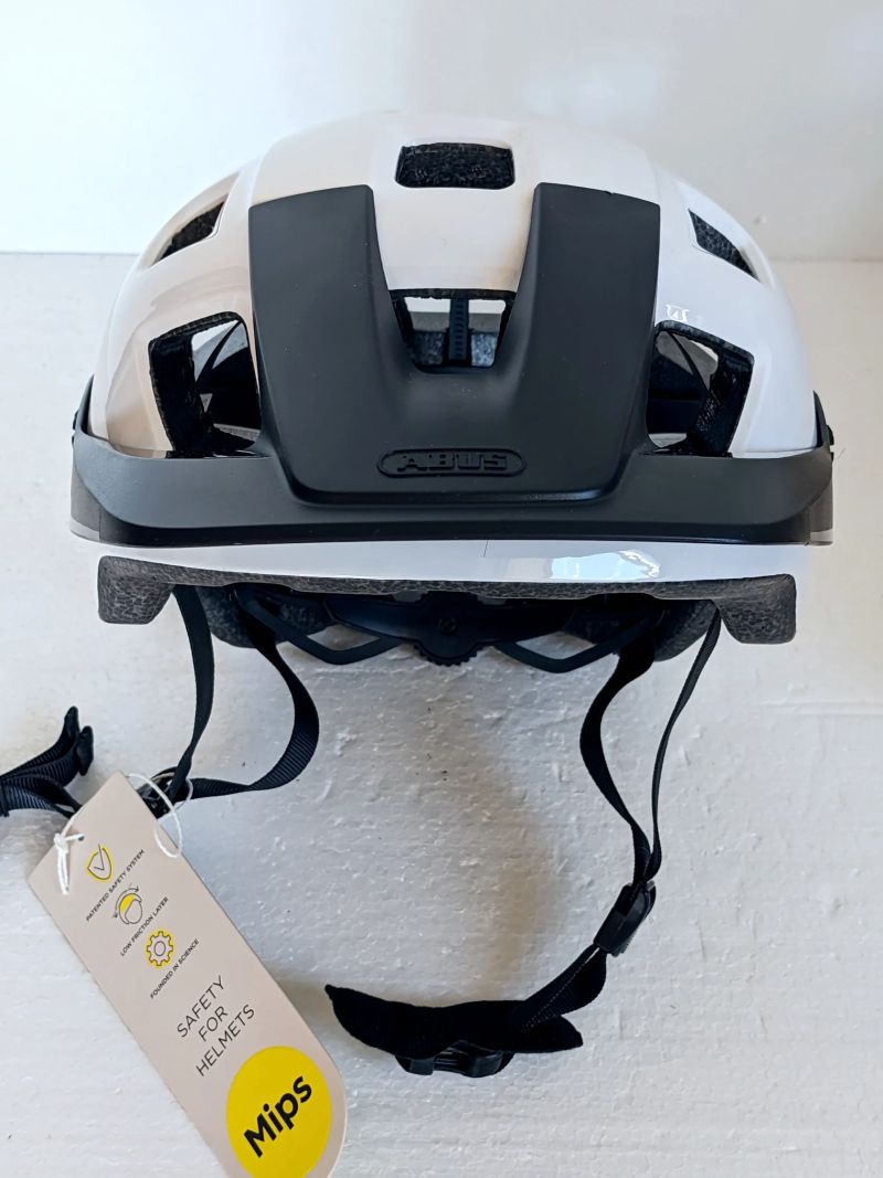Abus MoTrip MIPS shiny white 57-61cm