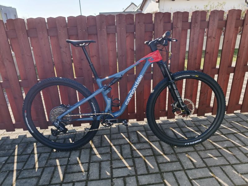 Cannondale Scalpel Carbon 2, vel. M, wattmeter, doklad, neregistrovaný rám 