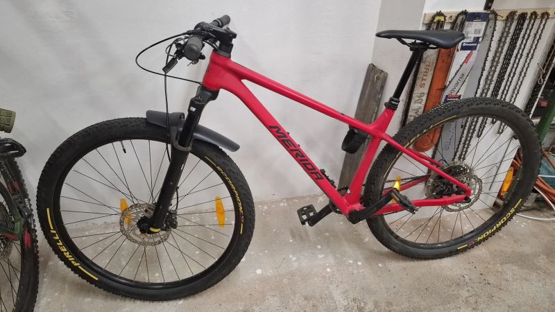 Merida MERIDA BIG.NINE TR 600 (2024) – Matt Red, v záruce