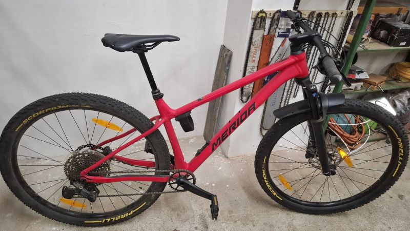 Merida MERIDA BIG.NINE TR 600 (2024) – Matt Red, v záruce