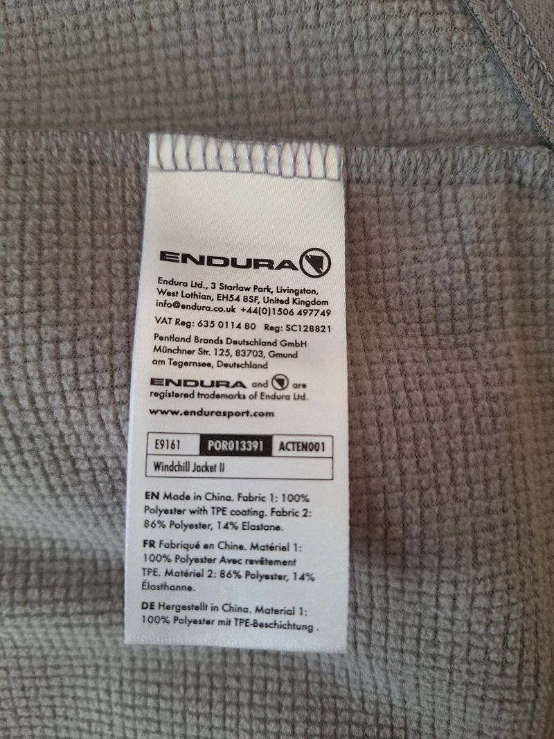 Bunda Endura Windchill II., vel. L
