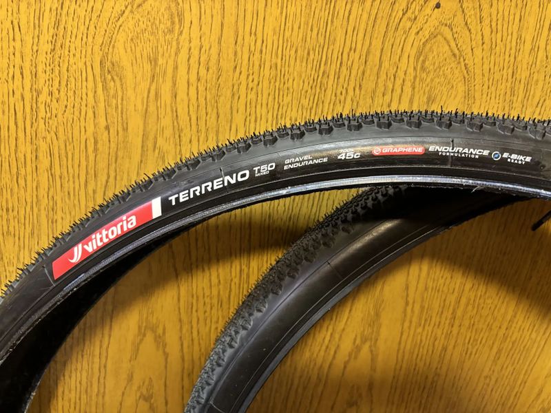 2x Vittoria Terreno T50 Mixed Gravel Endurance 